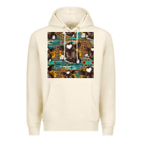 Tofu western baby calf seamless pattern Premium Hoodie - HRA Design Shop