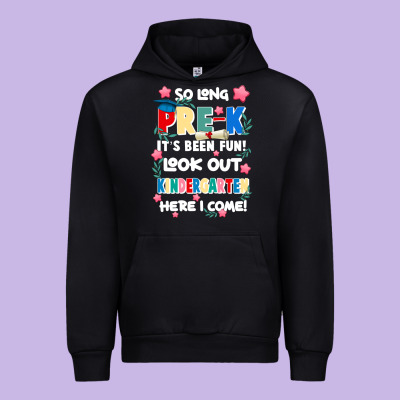 So Long Pre K Urban Hoodie Designed By Jahusdesignshop