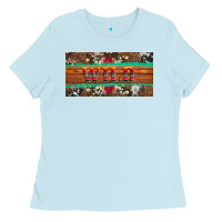 Western Wild And Floral Leopard  Cowhide Licanse Plate Ladies Tee | Teevron