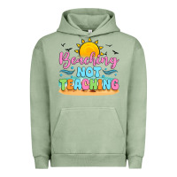 Pigment Oil Green beaching not teaching black back Urban Hoodie - JahusDesignShop