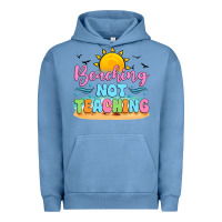 Pigment Pebble Blue beaching not teaching black back Urban Hoodie - JahusDesignShop
