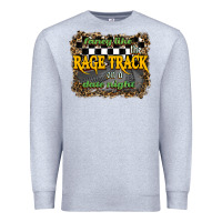 Heather Grey fancy like the rage track on a date night Premium Sweatshirt - RanaPortraitStore