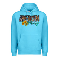 Ocean Blue american honey Premium Hoodie - RacoonDesign
