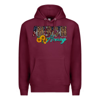 Burgundy american honey Premium Hoodie - RacoonDesign