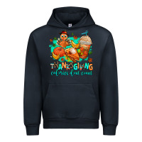 Navy thanksgiving calories dont count Urban Hoodie - AdoDesignShop