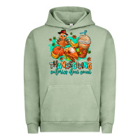 Pigment Oil Green thanksgiving calories dont count Urban Hoodie - AdoDesignShop