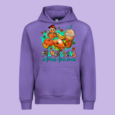 Thanksgiving Calories Dont Count Urban Hoodie Designed By Adodesignshop