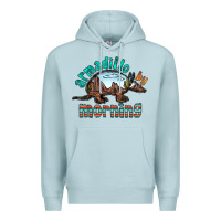 Blue Mist armadillo by morning Premium Hoodie - RacoonDesign