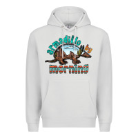 Dove Grey armadillo by morning Premium Hoodie - RacoonDesign