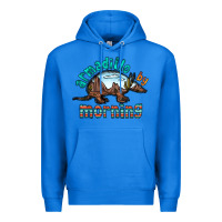 True Royal armadillo by morning Premium Hoodie - RacoonDesign