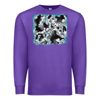 Purple cowhide glitter tooled leather background Premium Sweatshirt - RanaPortraitStore