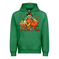 Emerald thankful pumpkins and turkey Urban Hoodie - AdoDesignShop