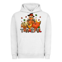 Pigment Lunar Rock thankful pumpkins and turkey Urban Hoodie - AdoDesignShop