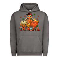 Pigment Tornado thankful pumpkins and turkey Urban Hoodie - AdoDesignShop