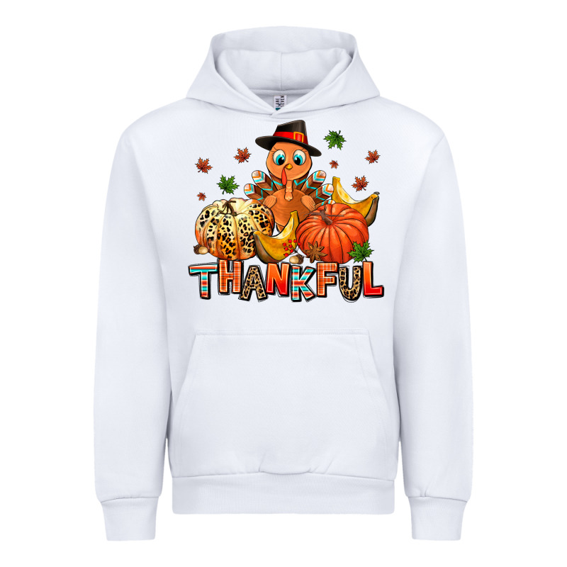 Thankful Pumpkins And Turkey Urban Hoodie by AdoDesignShop | Teevron