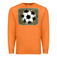 Carrot glitter soccer leopard Premium Sweatshirt - RanaPortraitStore