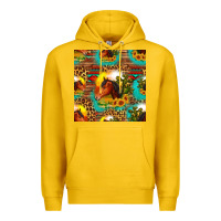 Lemon desert horse seamless patern Premium Hoodie - HRA Design Shop