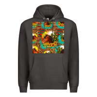 Smoke desert horse seamless patern Premium Hoodie - HRA Design Shop