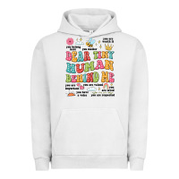 Pigment Lunar Rock customized teacher dear tiny human behind me back Urban Hoodie - JahusDesignShop