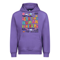Tulip customized teacher dear tiny human behind me back Urban Hoodie - JahusDesignShop