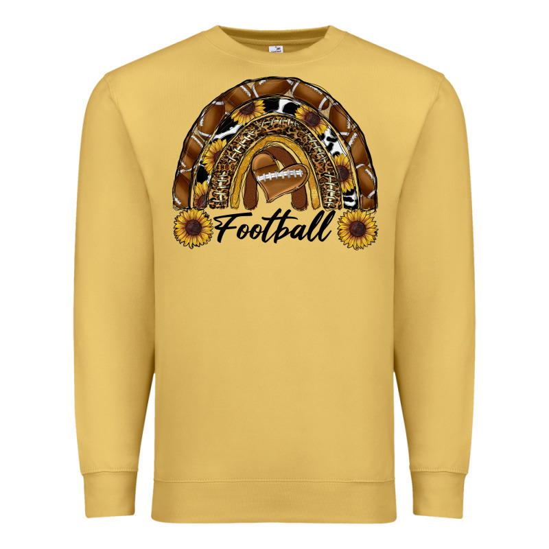 Football Rainbow Premium Sweatshirt by RanaPortraitStore | Teevron