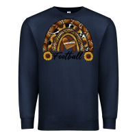 Navy football rainbow Premium Sweatshirt - RanaPortraitStore
