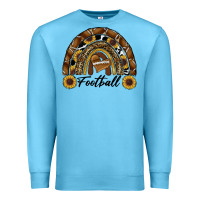 Ocean Blue football rainbow Premium Sweatshirt - RanaPortraitStore