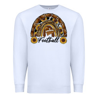White football rainbow Premium Sweatshirt - RanaPortraitStore
