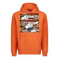 Carrot dad life fist bump seamless pattern Premium Hoodie - HRA Design Shop
