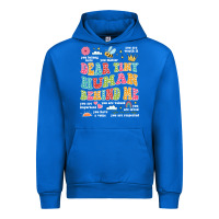 Cobalt customized teacher dear tiny human behind me back Urban Hoodie - JahusDesignShop