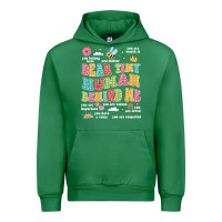 Emerald customized teacher dear tiny human behind me back Urban Hoodie - JahusDesignShop