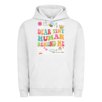 Pigment Lunar Rock customized teacher dear tiny human behind me back Urban Hoodie - JahusDesignShop