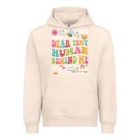 Sandshell customized teacher dear tiny human behind me back Urban Hoodie - JahusDesignShop