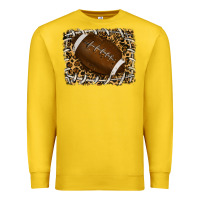 Lemon leopard american football backround Premium Sweatshirt - RanaPortraitStore