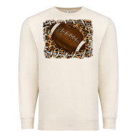 Sandshell leopard american football backround Premium Sweatshirt - RanaPortraitStore