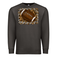 Smoke leopard american football backround Premium Sweatshirt - RanaPortraitStore