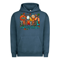 Pigment Midnight Navy one thankful respiratory therapist Urban Hoodie - AdoDesignShop