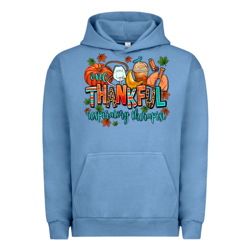 One Thankful Respiratory Therapist Urban Hoodie by AdoDesignShop | Teevron