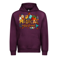 Mauve Wine medical assistant Urban Hoodie - AdoDesignShop