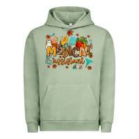 Pigment Oil Green medical assistant Urban Hoodie - AdoDesignShop