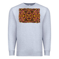Heather Grey leopard glitter background Premium Sweatshirt - RanaPortraitStore