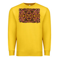Lemon leopard glitter background Premium Sweatshirt - RanaPortraitStore