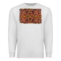 Oatmeal Heather leopard glitter background Premium Sweatshirt - RanaPortraitStore