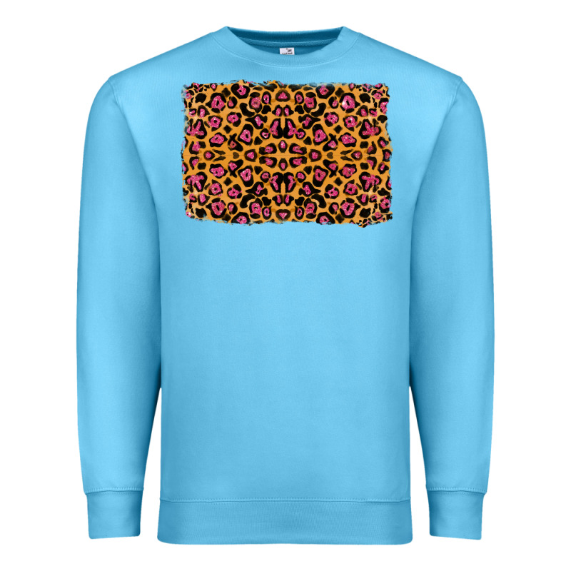 Leopard Glitter Background Premium Sweatshirt by RanaPortraitStore | Teevron