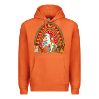 Carrot Christmas Unicorn Rainbow Premium Hoodie - FaDigitalArtStudio