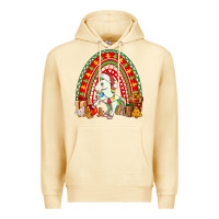 Pina Colada Christmas Unicorn Rainbow Premium Hoodie - FaDigitalArtStudio