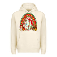 Tofu Christmas Unicorn Rainbow Premium Hoodie - FaDigitalArtStudio