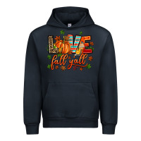 Navy love fall  yall Urban Hoodie - AdoDesignShop