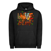 Pigment Black love fall  yall Urban Hoodie - AdoDesignShop