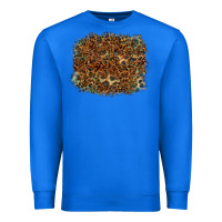 True Royal leopard tooled leather turquoise Premium Sweatshirt - RanaPortraitStore
